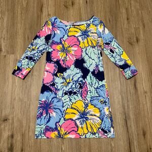 Lilly Pulitzer Marlowe T Shirt Dress Big Flirt Print Women’s Size Small